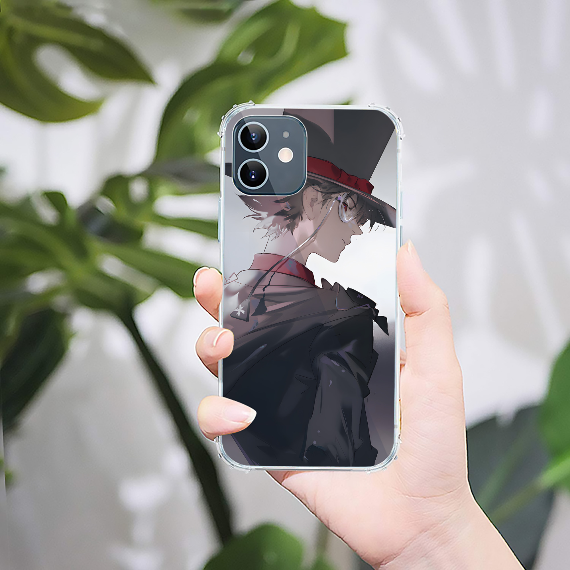 （画像用） 名探偵コナン Detective Conan 【iPhone 12シリーズ対応】透明スマホケース（クリアソフトケース）